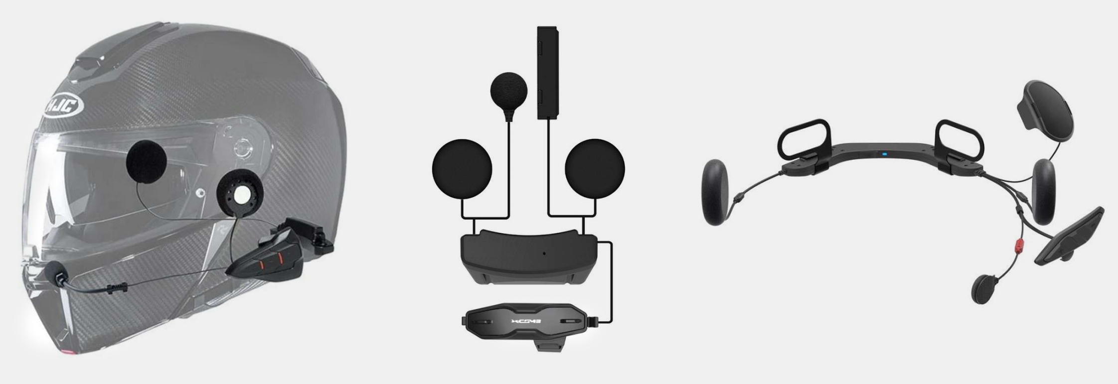 Intercom-a intégré au casque - Ixtem Moto